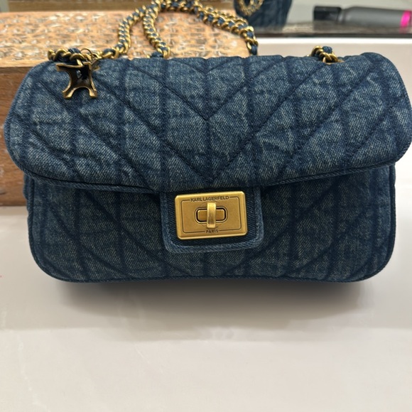 Karl lagerfeld denim purse - Picture 3 of 6
